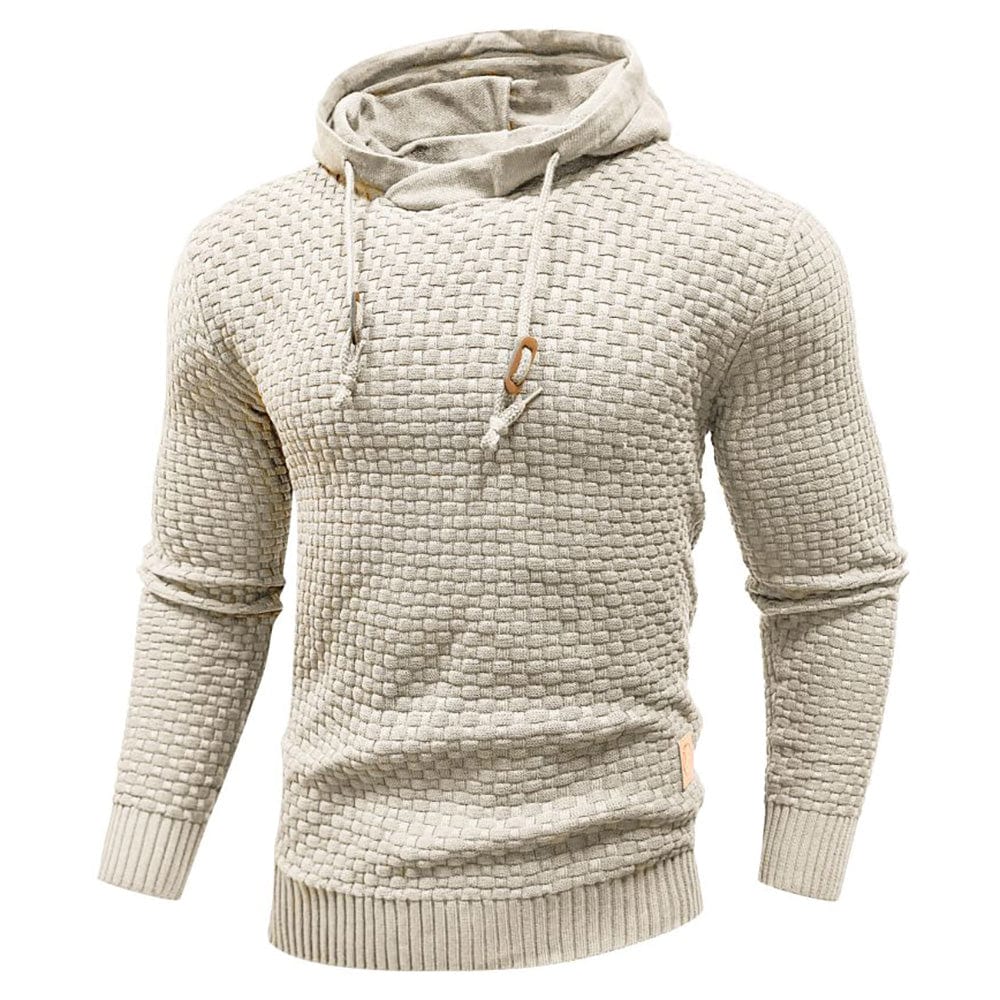 Saint Aurell Ironcrest Textured Knit Hoodie