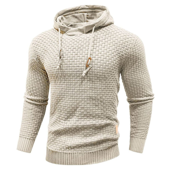 Saint Aurell Ironcrest Textured Knit Hoodie