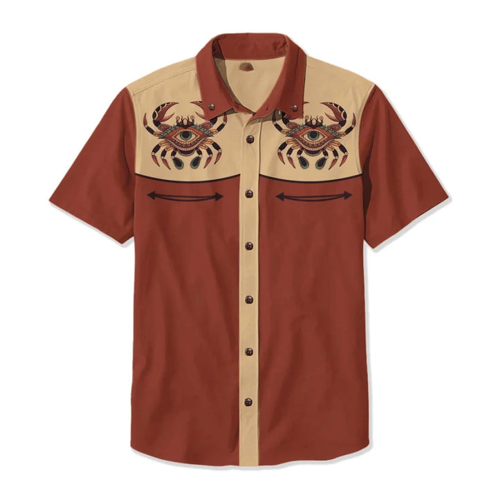 Saint Aurell Nashville Western Shirt Embroidered Men&