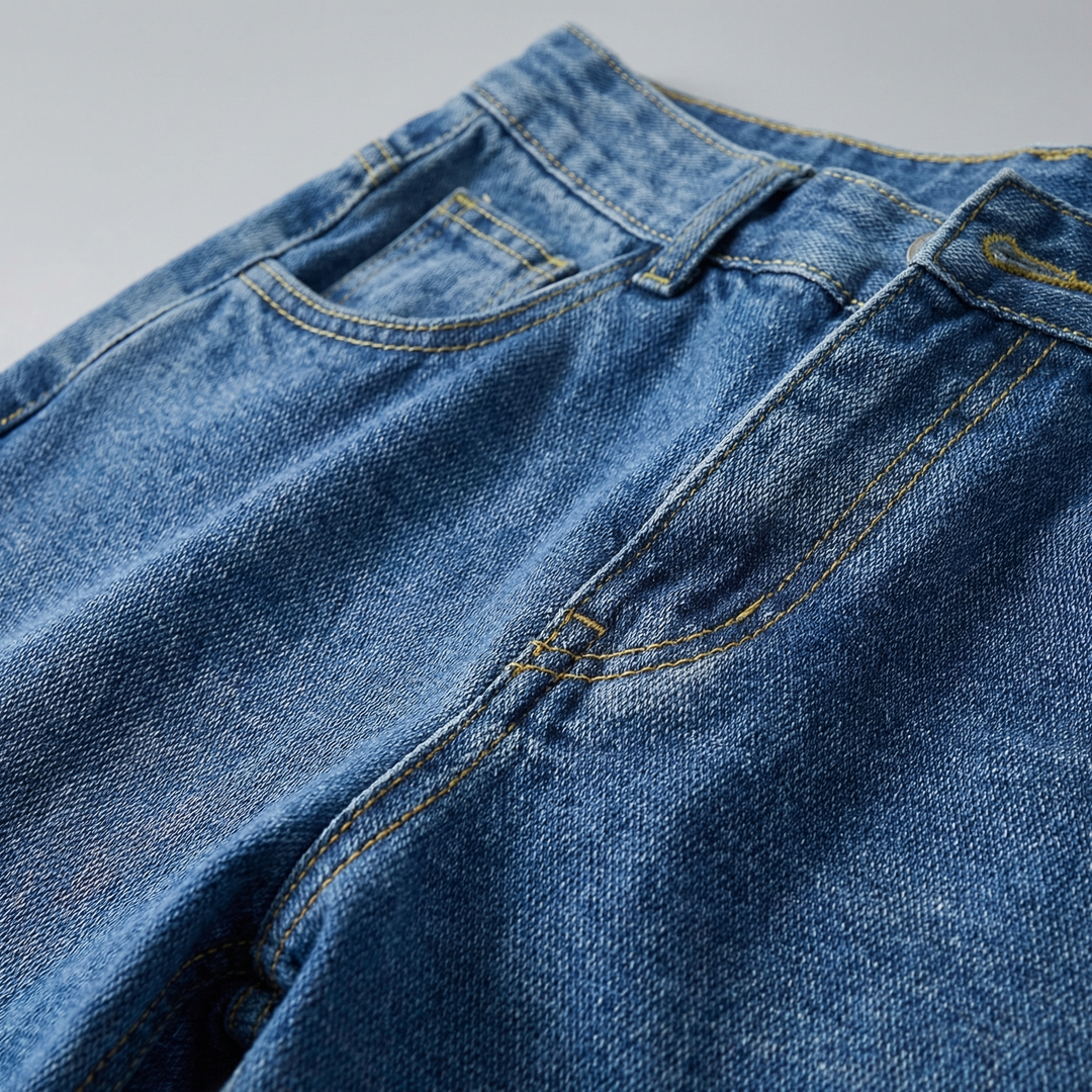Elliot &amp; Stone Clyde Relaxed Straight Leg Denim Jeans