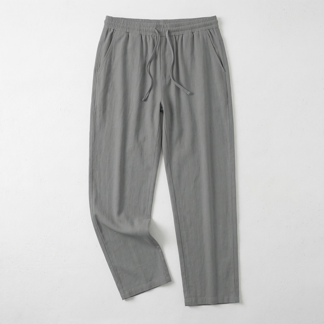 Elliot &amp; Stone Brietta Linen Cotton Blend Relaxed Fit Pants