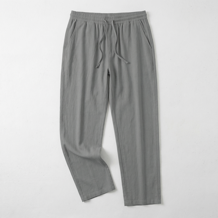 Elliot &amp; Stone Brietta Linen Cotton Blend Relaxed Fit Pants