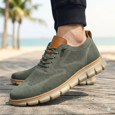 Velthor Knit Sneakers Breathable Lightweight Casual Footwear - Elliot & Stone