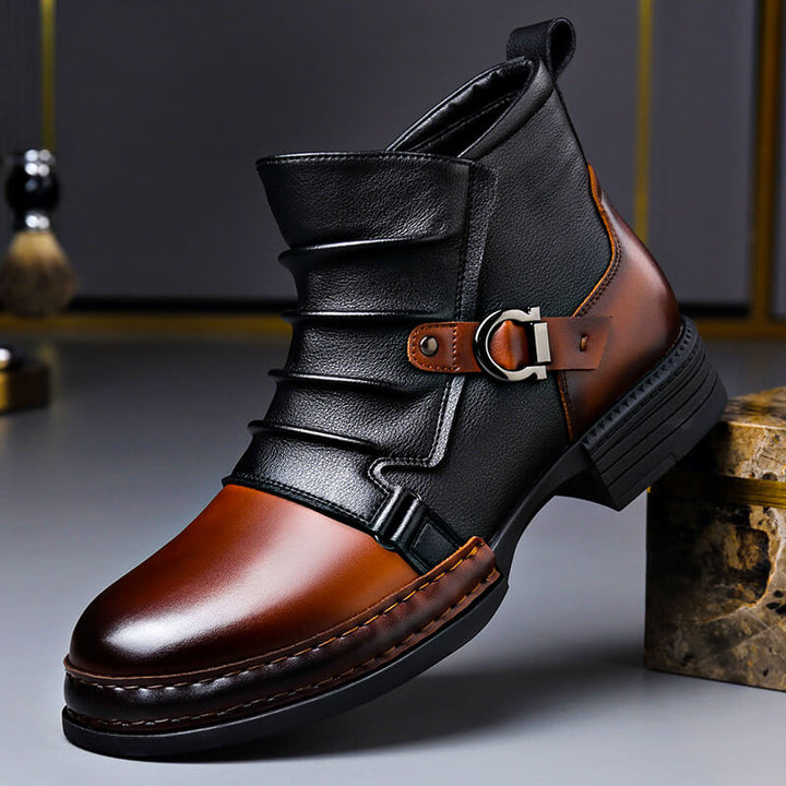 Saint Aurell Willson Genuine Italian Leather Men&