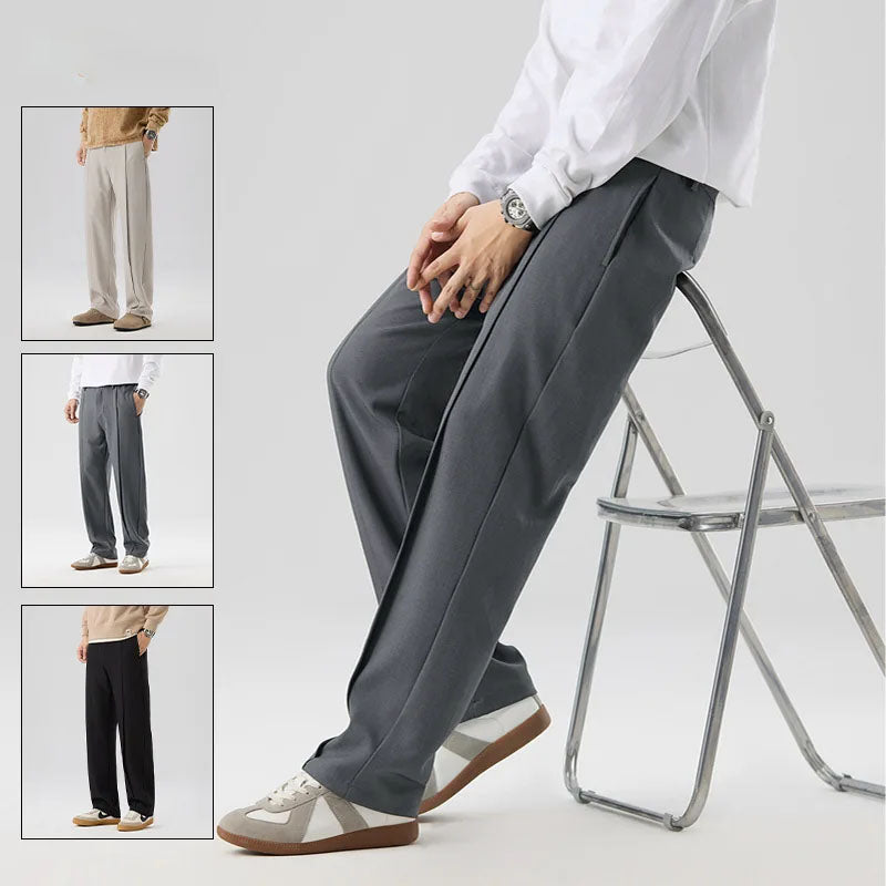 Elliot &amp; Stone Brunello Drape Trousers Lightweight Pleated Casual