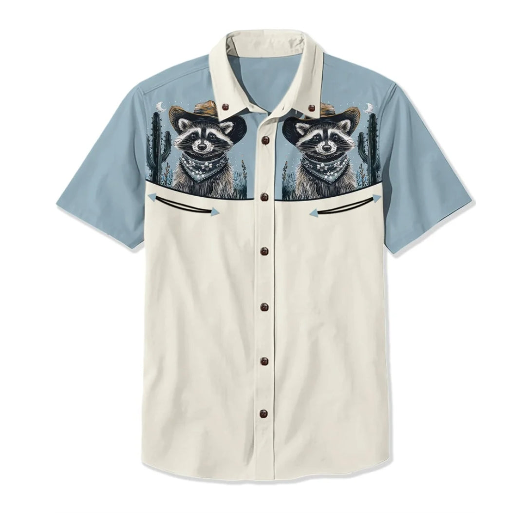 Saint Aurell Nashville Western Shirt Embroidered Men&