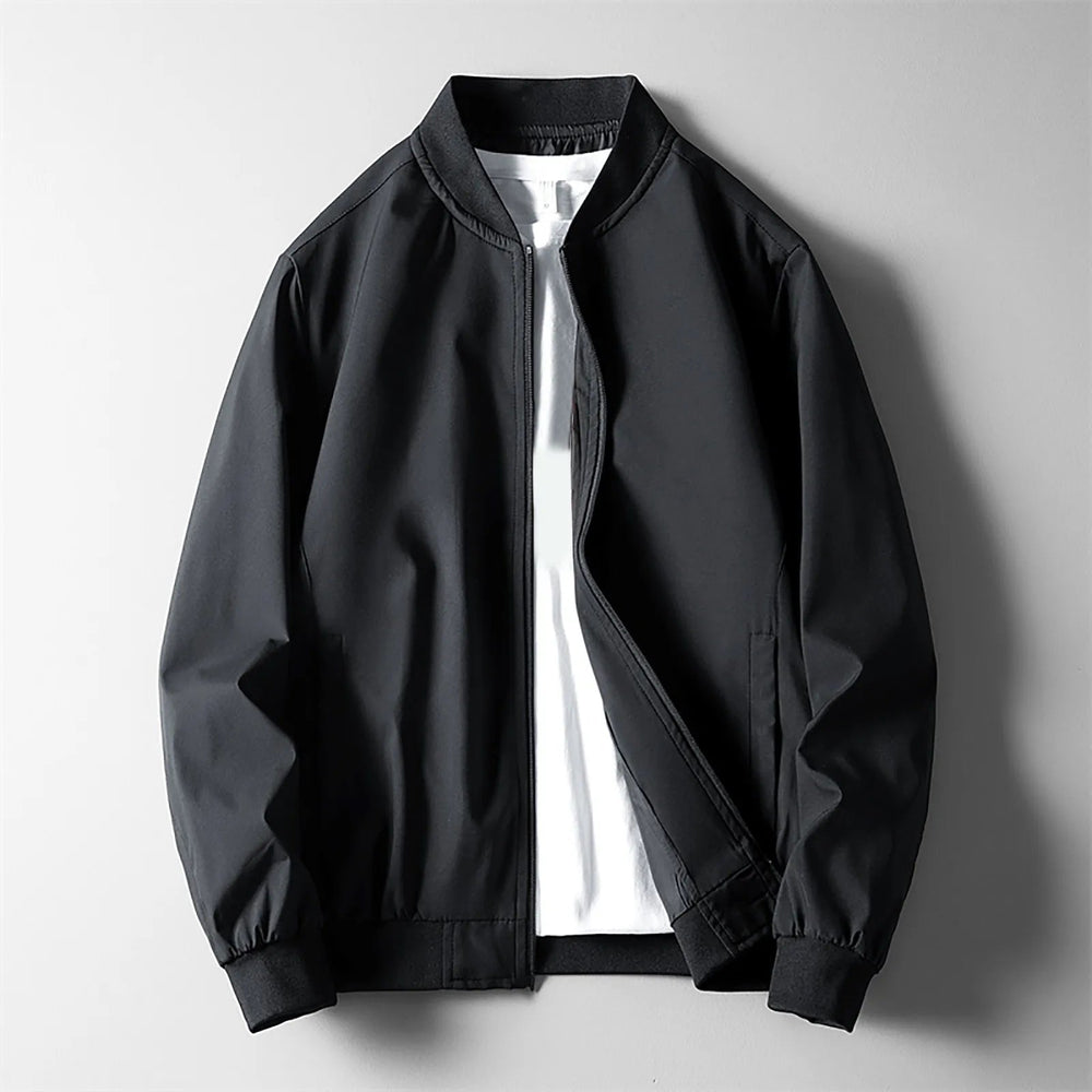 Saint Aurell Mercer Wind-Resistant Softshell Bomber Jacket