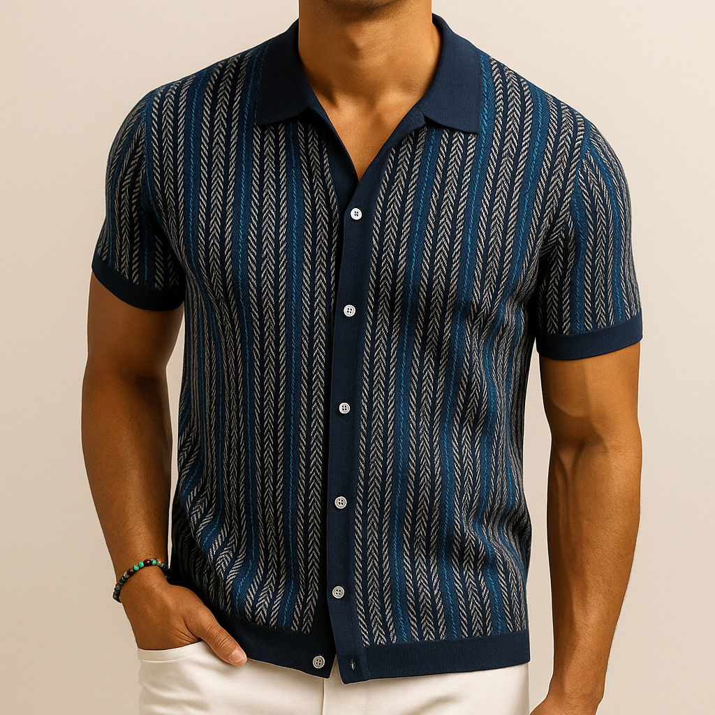 Elliot & Stone Alban Organic Cotton Button Down Shirt