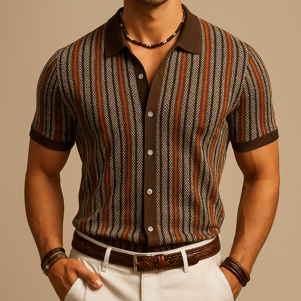Elliot &amp; Stone Alban Organic Cotton Button Down Shirt