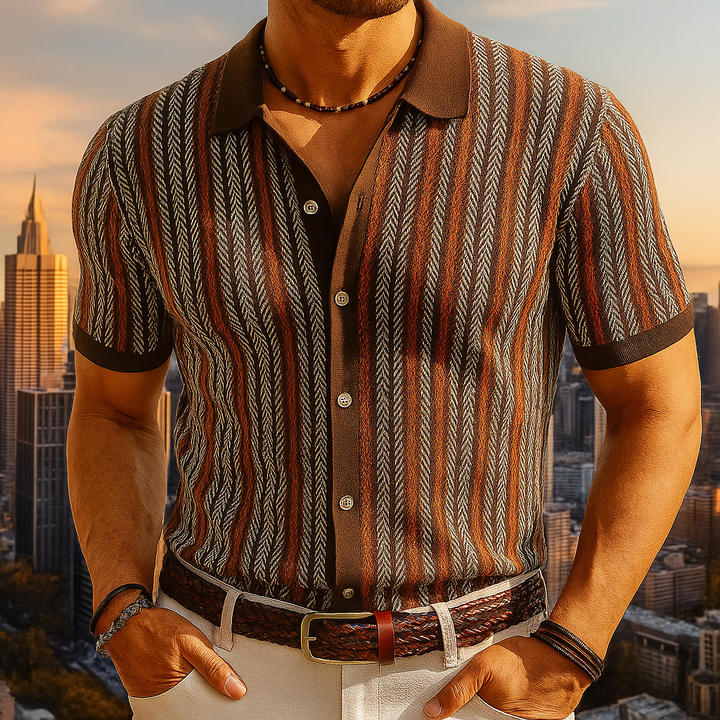Elliot &amp; Stone Alban Organic Cotton Button Down Shirt
