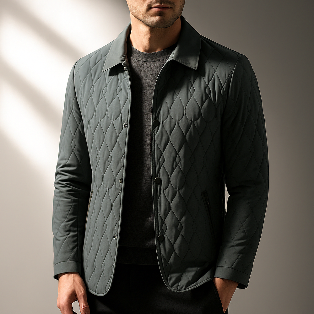 Saint Aurell Ashwick Quilted Jacket Lightweight Button Front