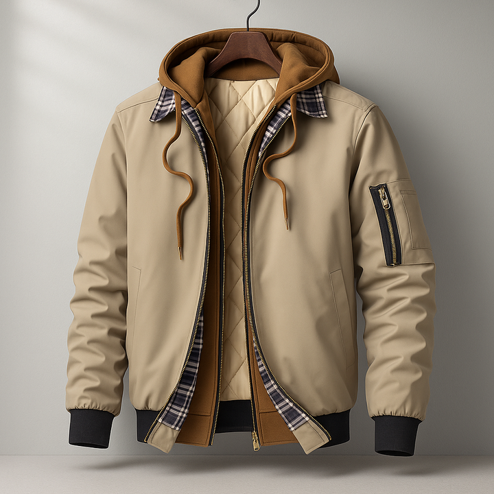 Saint Aurell Ravenlock Winter Shell Jacket Water-Resistant Hooded Coat