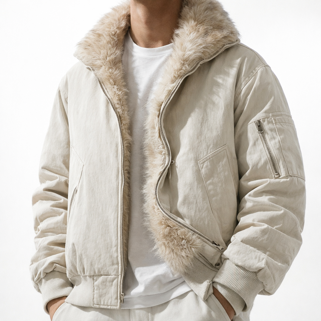 Saint Aurell Arctic Vale Jacket Wind-Resistant Faux Fur Lined