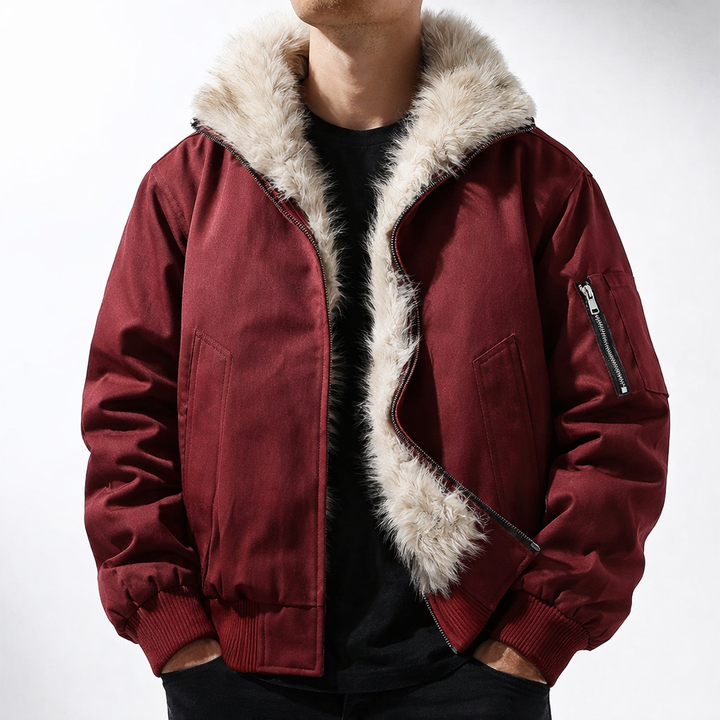 Saint Aurell Arctic Vale Jacket Wind-Resistant Faux Fur Lined