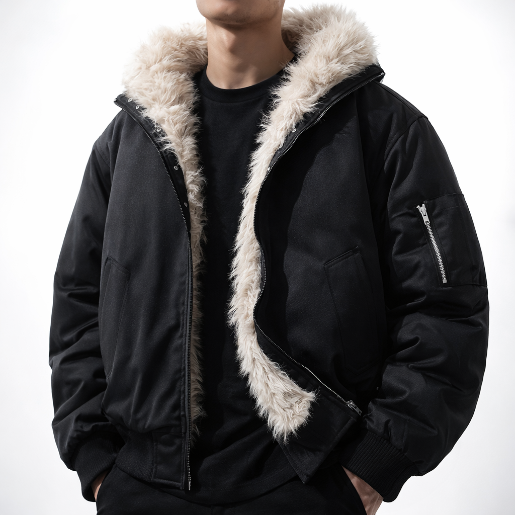 Saint Aurell Arctic Vale Jacket Wind-Resistant Faux Fur Lined