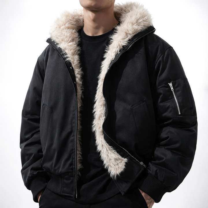 Saint Aurell Arctic Vale Jacket Wind-Resistant Faux Fur Lined