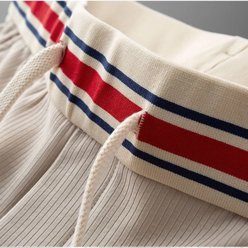 Elliot &amp; Stone Riva Ribbed Stretch Athletic Joggers