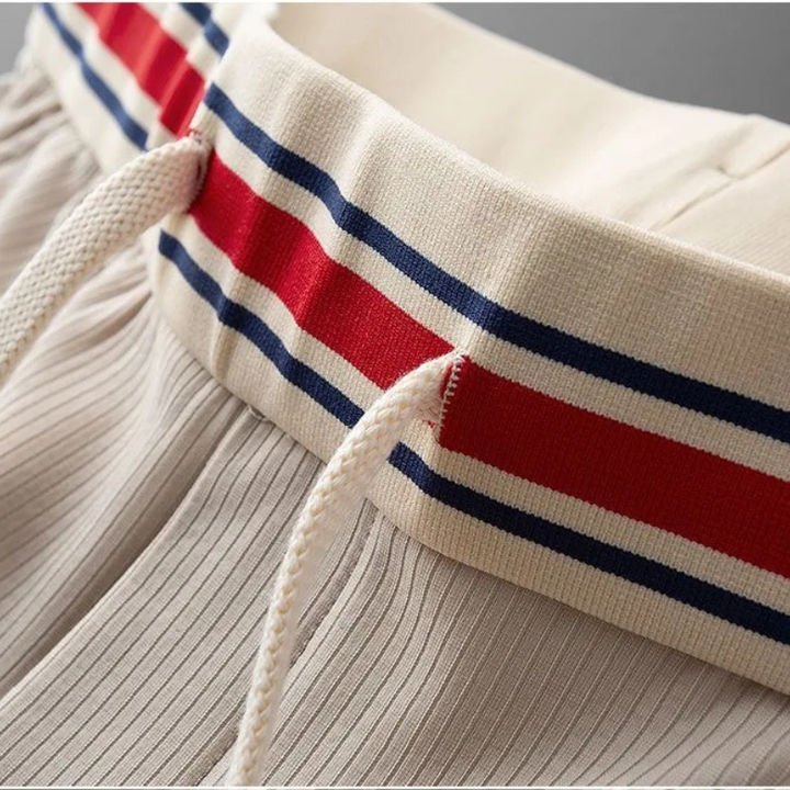 Elliot &amp; Stone Riva Ribbed Stretch Athletic Joggers