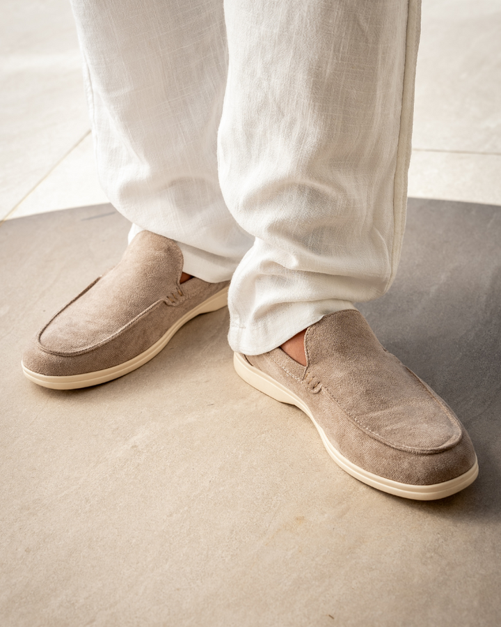 Elliot &amp; Stone Marcello Suede Loafers with Supportive Insole
