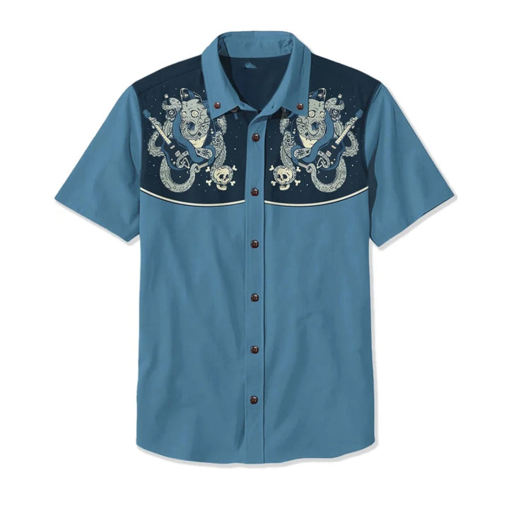 Saint Aurell Nashville Western Shirt Embroidered Men&