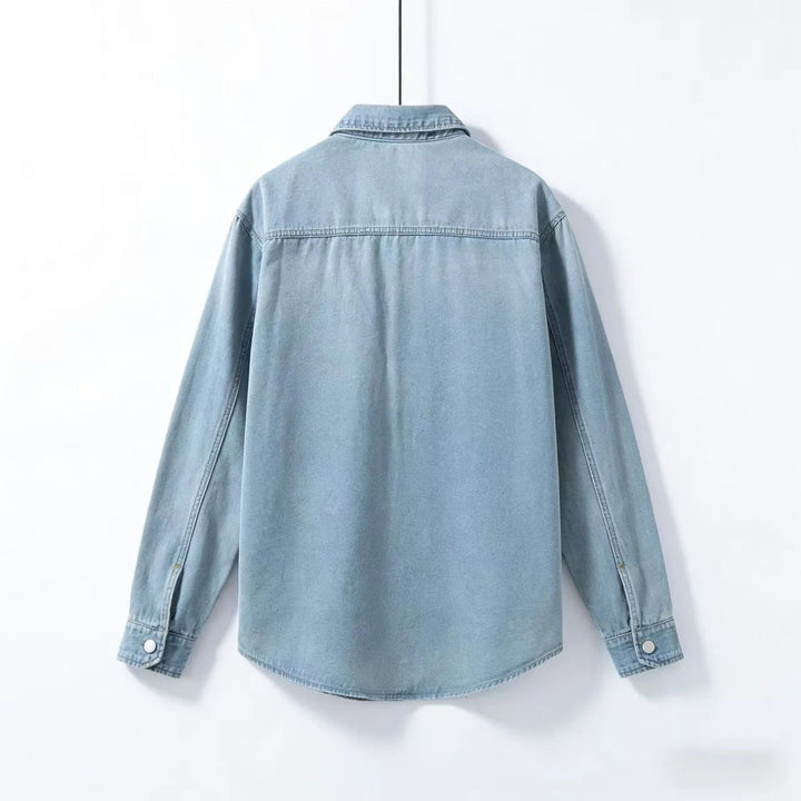 Elliot &amp; Stone Ironside Denim Overshirt Relaxed Fit Casual