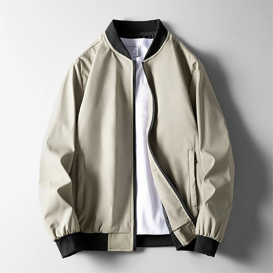 Saint Aurell Mercer Wind-Resistant Softshell Bomber Jacket