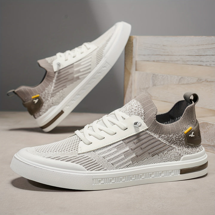 Elliot &amp; Stone Sutton Knit Shoes Lace-up Casual Sneakers