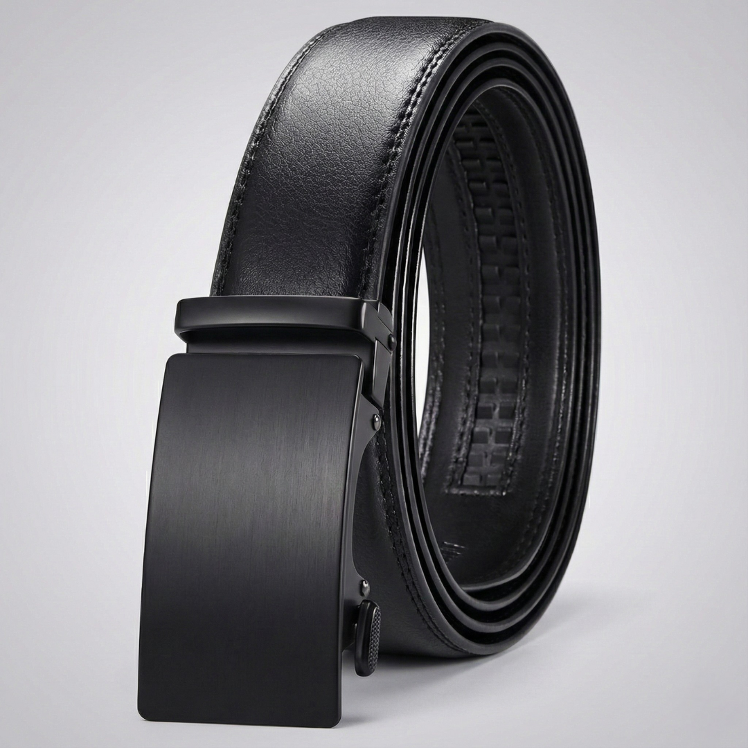 Saint Aurell Caldera Precision Leather Belt Adjustable Genuine Leather