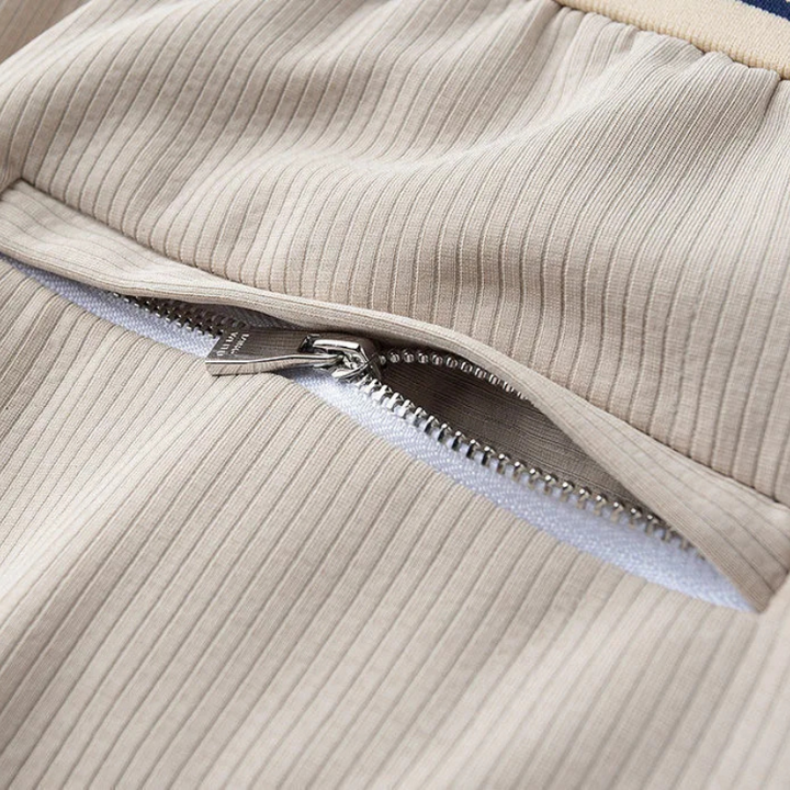 Elliot &amp; Stone Riva Ribbed Stretch Athletic Joggers