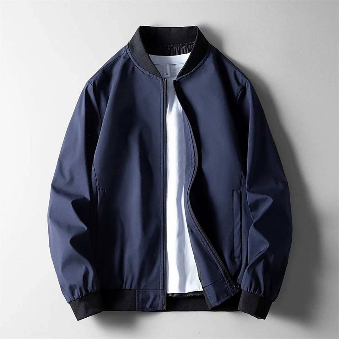 Saint Aurell Mercer Wind-Resistant Softshell Bomber Jacket