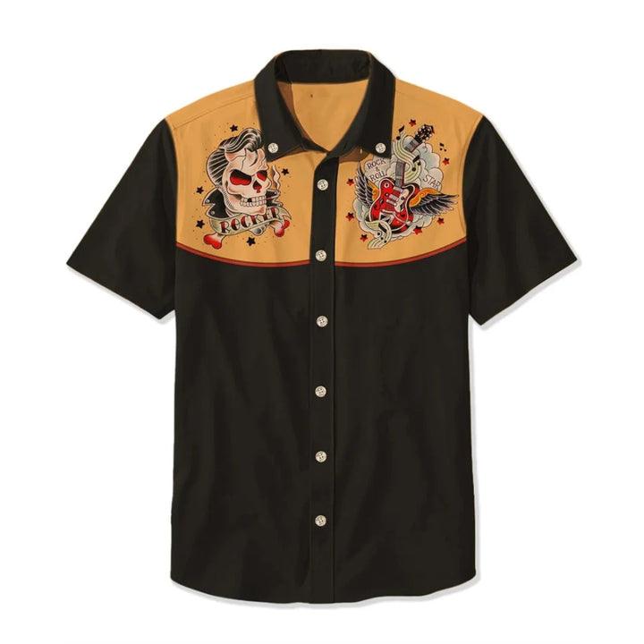Saint Aurell Nashville Western Shirt Embroidered Men&