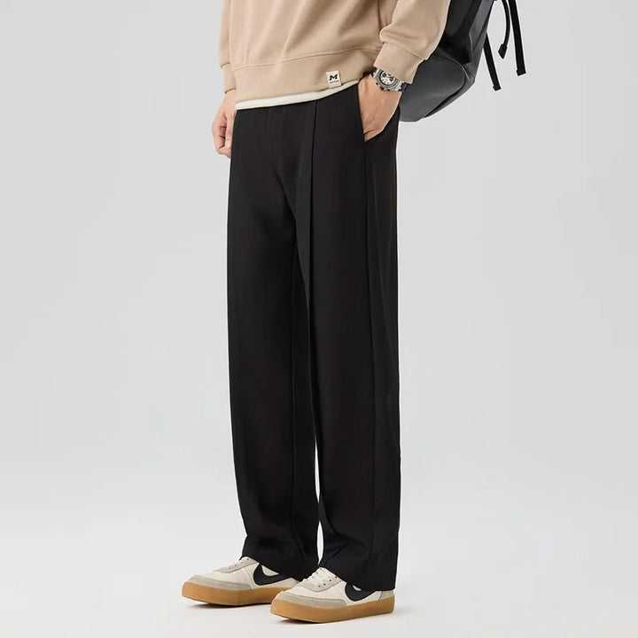 Elliot &amp; Stone Brunello Drape Trousers Lightweight Pleated Casual