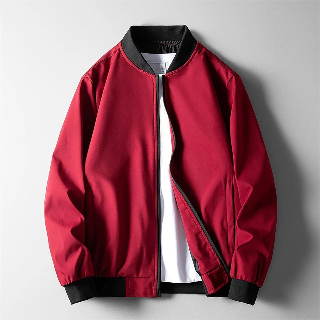 Saint Aurell Mercer Wind-Resistant Softshell Bomber Jacket
