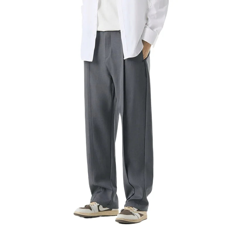 Elliot &amp; Stone Brunello Drape Trousers Lightweight Pleated Casual