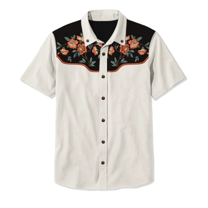 Saint Aurell Amarillo Western Shirt Embroidered Relaxed Fit