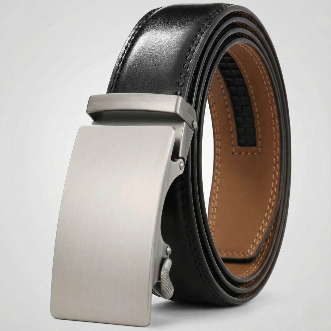 Saint Aurell Caldera Precision Leather Belt Adjustable Genuine Leather
