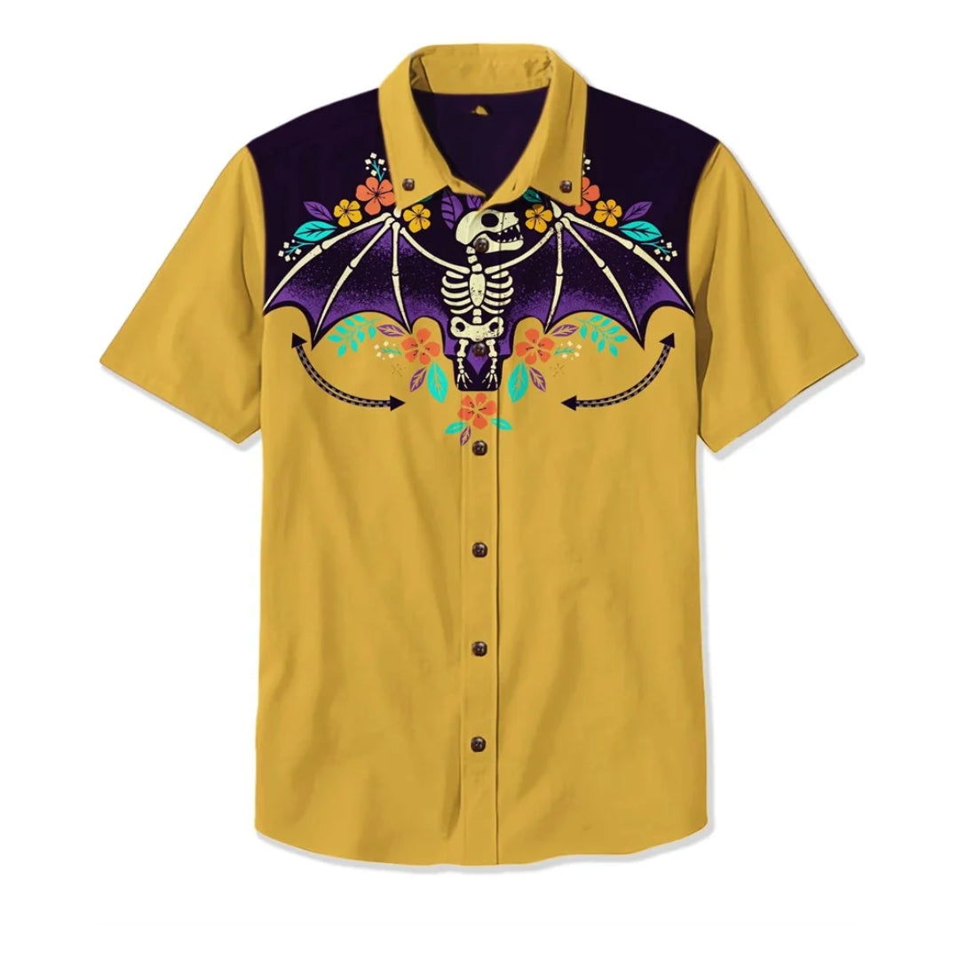 Saint Aurell Amarillo Western Shirt Embroidered Relaxed Fit