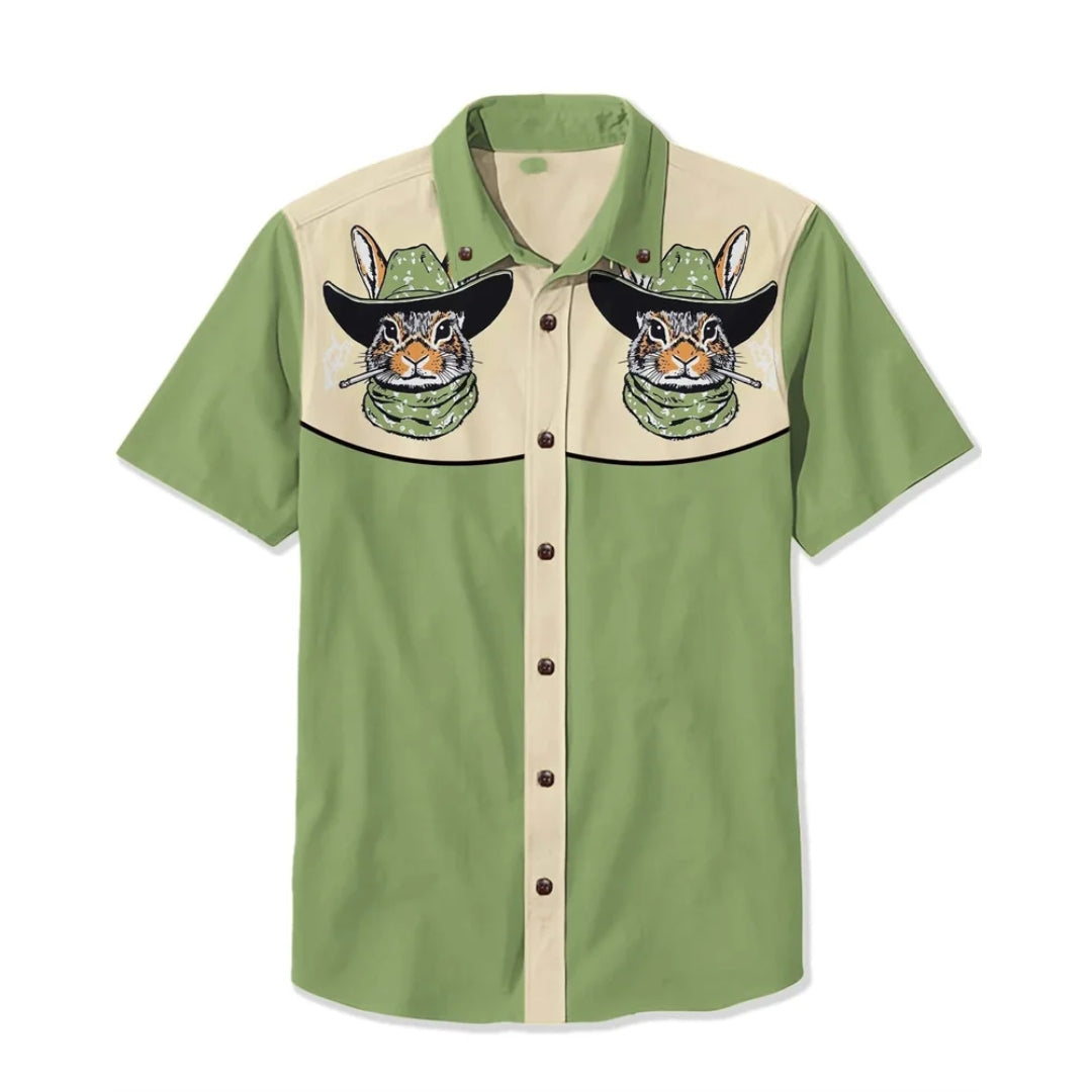 Saint Aurell Nashville Western Shirt Embroidered Men&