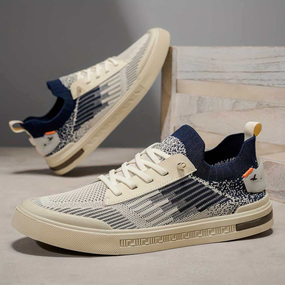 Elliot & Stone Sutton Knit Shoes Lace-up Casual Sneakers