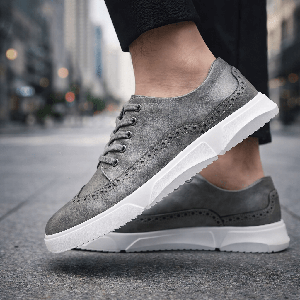 Elliot &amp; Stone Calver Leather Brogue Sneakers