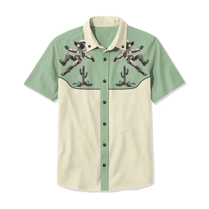 Saint Aurell Nashville Western Shirt Embroidered Men&