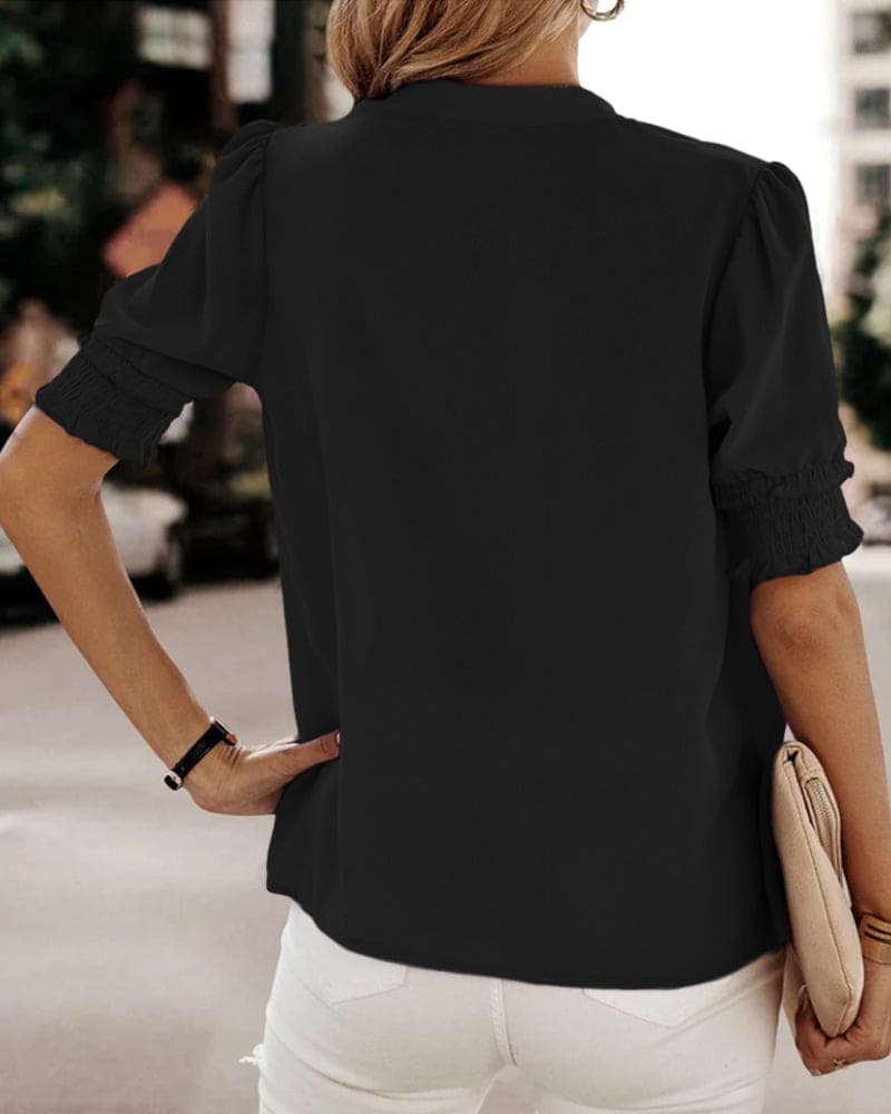 https://cdn.shopify.com/s/files/1/0830/7487/5738/files/Aria___Premium_Smocked_Cuff_V-Neck_Blouse_8.jpg?v=1778598152