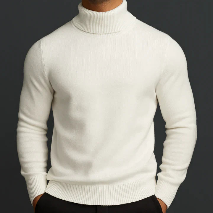 Saint Aurell Marcel Merino Wool Turtleneck Sweater