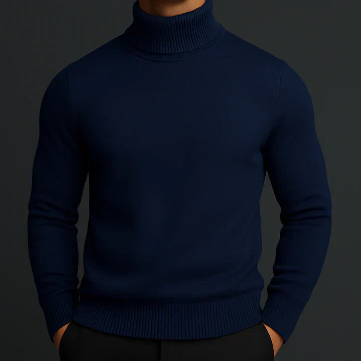 Saint Aurell Marcel Merino Wool Turtleneck Sweater
