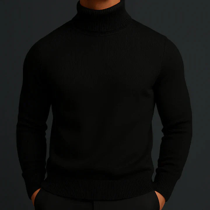 Saint Aurell Marcel Merino Wool Turtleneck Sweater
