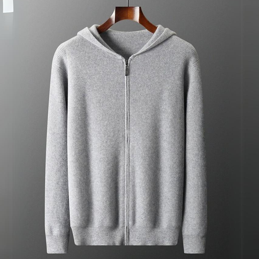 Saint Aurell Valletta Ultra-Soft Cashmere Hoodie Men's Sweater
