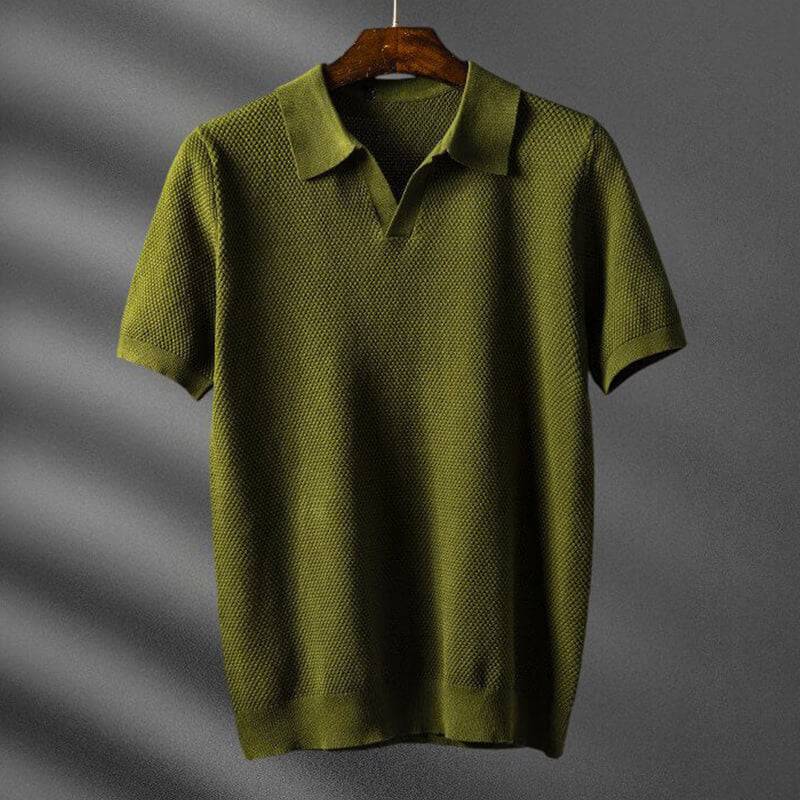 Saint Aurell St. Tropez Polo Egyptian Piuma Cotton