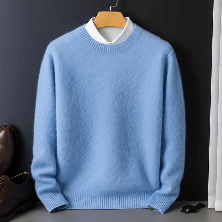 Saint Aurell Valencia Ultra-Soft Cashmere Sweater Men&
