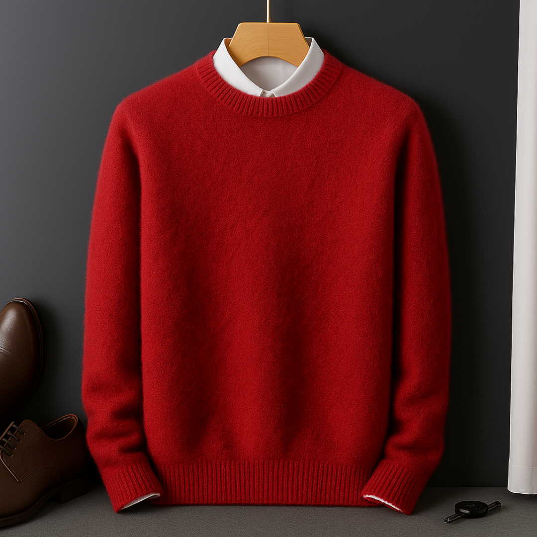Saint Aurell Valencia Ultra-Soft Cashmere Sweater Men&