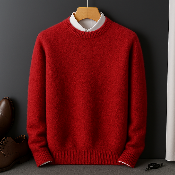Saint Aurell Valencia Ultra-Soft Cashmere Sweater Men&